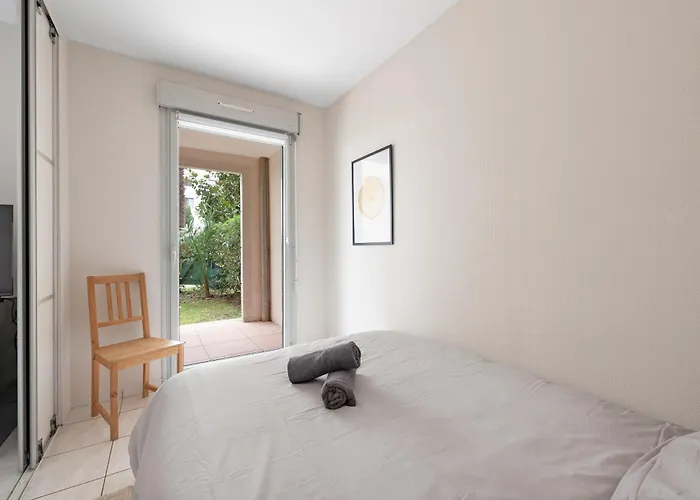 T2 Centre Avec Parking Gratuit Et Jardin 툴루즈